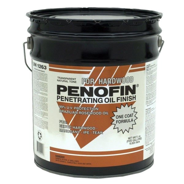 Penofin 159507 5 gal Exotic Hardwood Penetrating Oil Finish 250 VOC PE327576